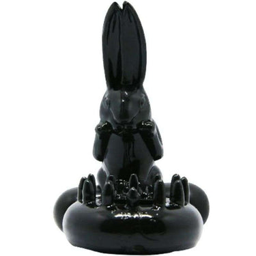 Anello Vibrante in Silicone con Stimolatore Clitorideo Nero